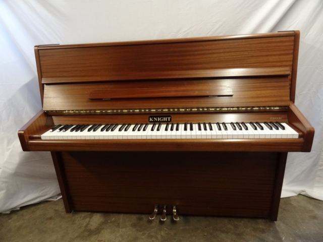 Knight K10 Upright Piano in Mahogany Case 1