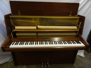 Knight K10 Upright Piano in Mahogany Case 8